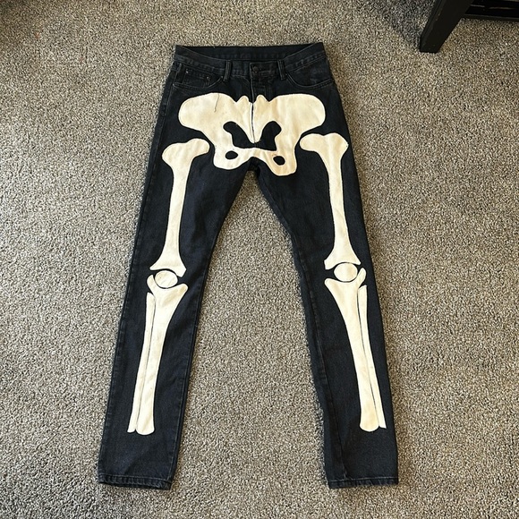 MNML Other - MNML bones denim black